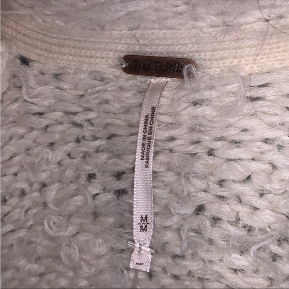 Free People Alpaca Wool Stripe Cardigan Sweater - Picture 7 of 9